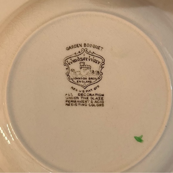 Lot of Vintage Windsor Ware “Garden Bouquet” - Picture 12 of 16